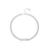 Chain Link Design Necklace Women Necklaces Silver N1583DVOCY-D13S