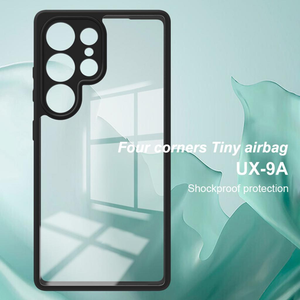 IMAK UX-9A Series for Samsung Galaxy S25 Ultra Case Clear TPU PC Phone Cover Reinforced Corners