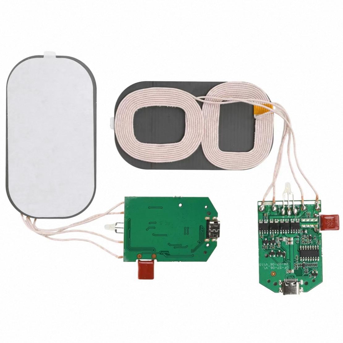 

diymore 15W Модуль бездротової зарядки Передавач PCBA Бездротовий зарядний пристрій Материнська плата Магнітна материнська плата бездротової зарядки + Котушка