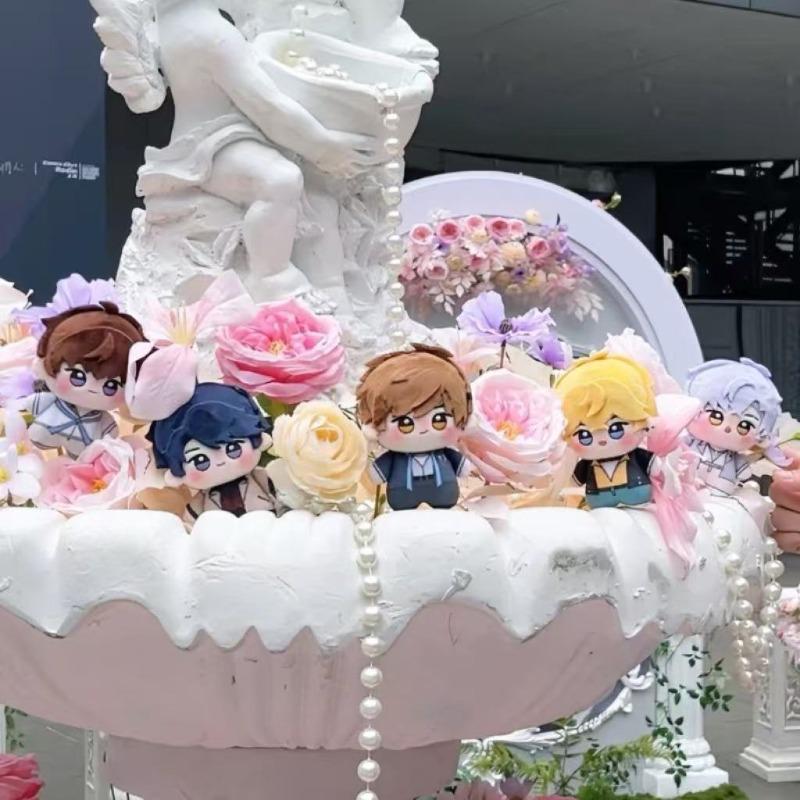 10cm/3.93in Mr Love: Queen’s Choice Game Plushie Toy Figures Cosplay Cotton Decorative Doll Party Supplies Collectible Cute Gift