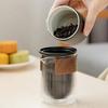 Teaset Teapot Traveller Teaware Ceramic Portable  Sets with Carring Cases  with Small Glass Filter Flower Set