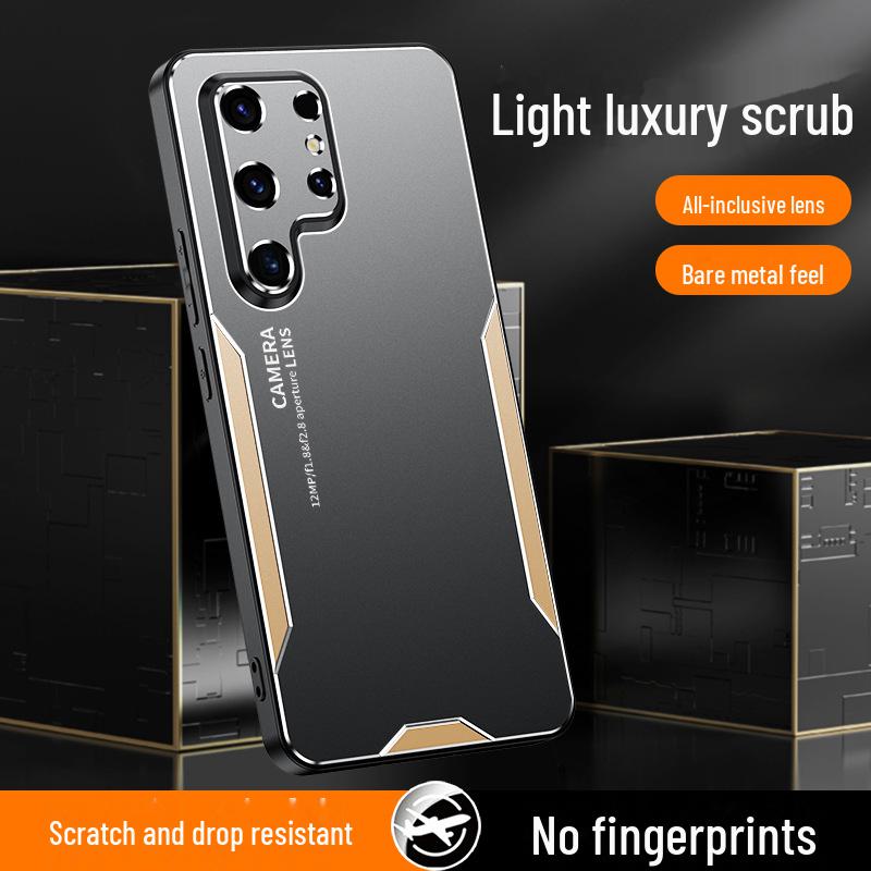 Samsung S24Ultra Metal Lens All-Inclusive Protective Case Is Suitable for the SAM S24Plus with Anti-fall Protection and Impact-resistant Design.