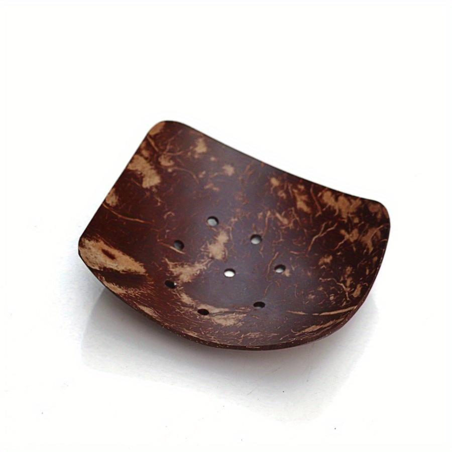 1PC Country Style Coconut Shell Bowl with Hole Storage Bowl Candy Dessert Bowl Coconut Tray Creative Ornaments