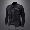 Versatile Trendy Spring Youth Stand Collar Motorcycle Jacket