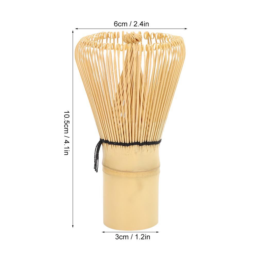 120 Prongs Traditional Matcha Tea Whisk Brush Tool Tea Accessory for Matcha Tea Making