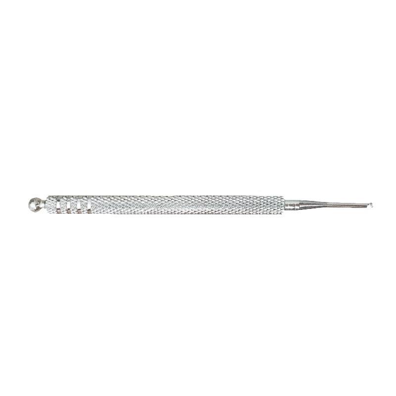 Copper Acupoint Ear Probe & Silver Massage Stick with No-Spring Needle