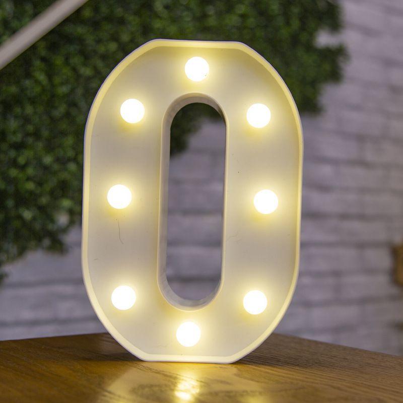 Large Led Light Emitting Alphanumeric Love Standing Sign Decoration For Party Themes And Indoor Decor