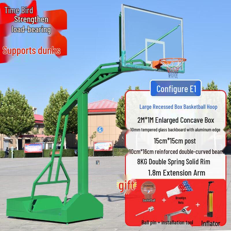 Birdie Outdoor Portable Basketball Hoop