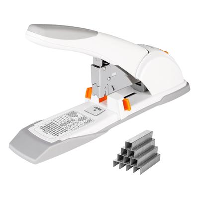 AmazonBasics Tabletop 130 White Stapler, Large, Strong, Sheets, Standard,