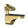 Supporti Regolabili per Mensole in Vetro Morsetto in Metallo Montaggio a Parete Supporto Versatile per Mensole in Vetro per Bagno