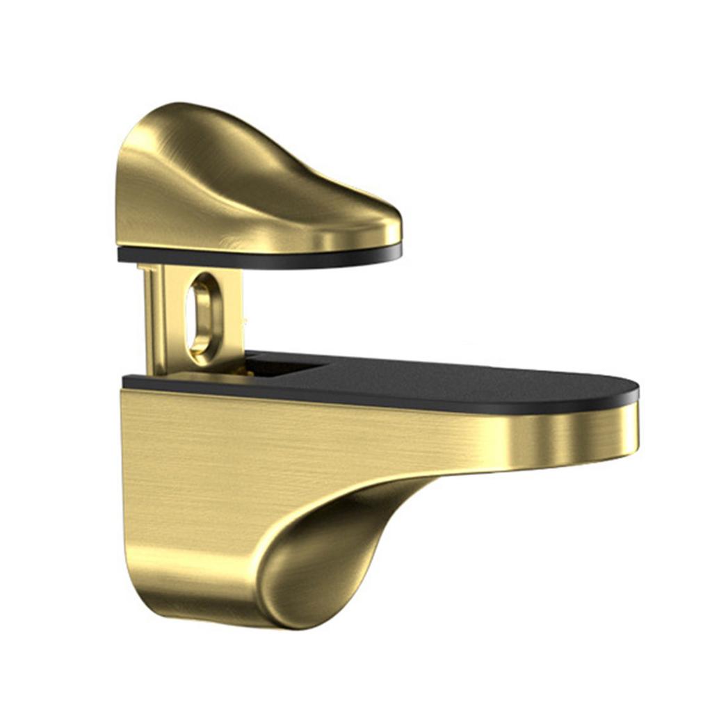 Supporti Regolabili per Mensole in Vetro Morsetto in Metallo Montaggio a Parete Supporto Versatile per Mensole in Vetro per Bagno