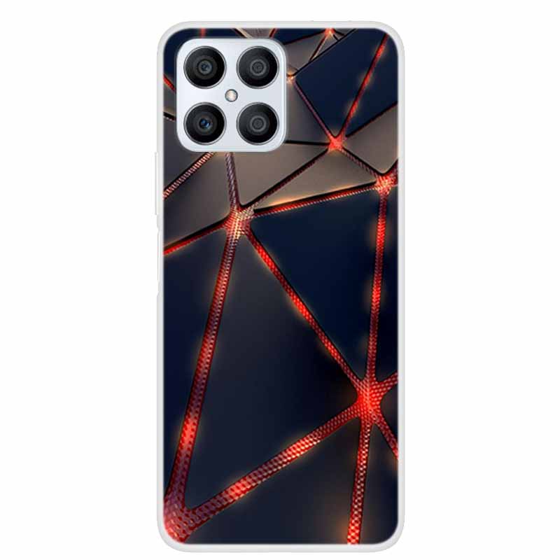 For Honor X8 4G Cases X 8 5G Clear Marble Soft TPU Silicone Back Cover For Honor X8 Phone Cases Fundas HonorX8 X 8 TFY-LX1 LX2