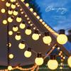 Cross-border Solar G50 Outdoor String Lights - Waterproof Camping & Courtyard Fairy Lights