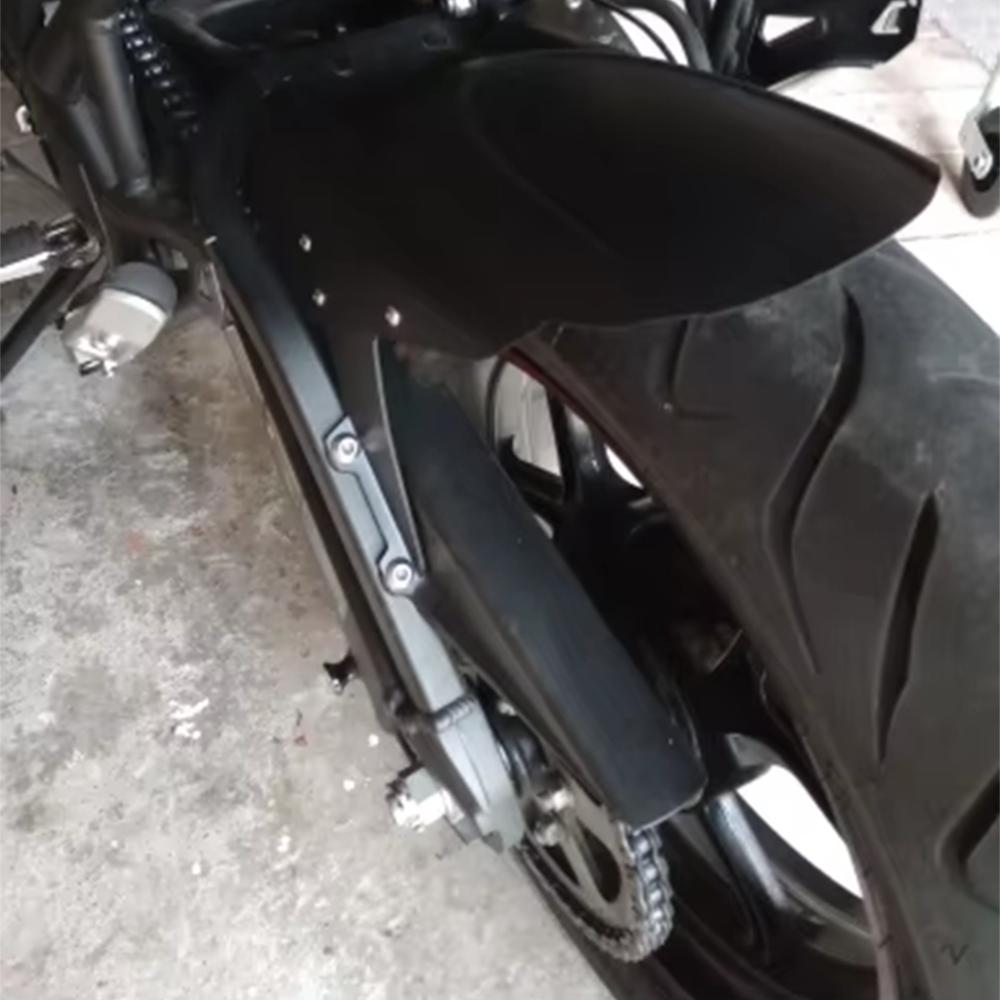 Rear Fender Mudguard For Kawasaki Versys650 VERSYS 650 KLE 650 Wheel Cover Tire Hugger Splash Mud Guard Carbon Fiber Pattern