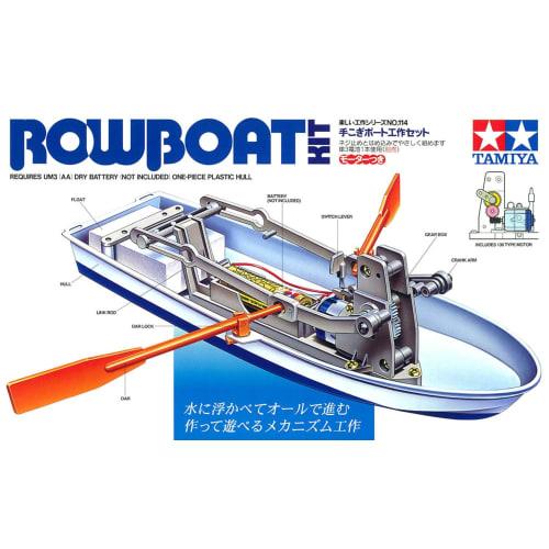 TAMIYA Fun Craft Series No.114 Rowing Boat Craft Basic Set (70114)