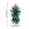 Artificial Christmas Swag Wreath Stair Home Decor
