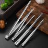 304 Stainless Steel Korean BBQ Grill and Steak Tongs