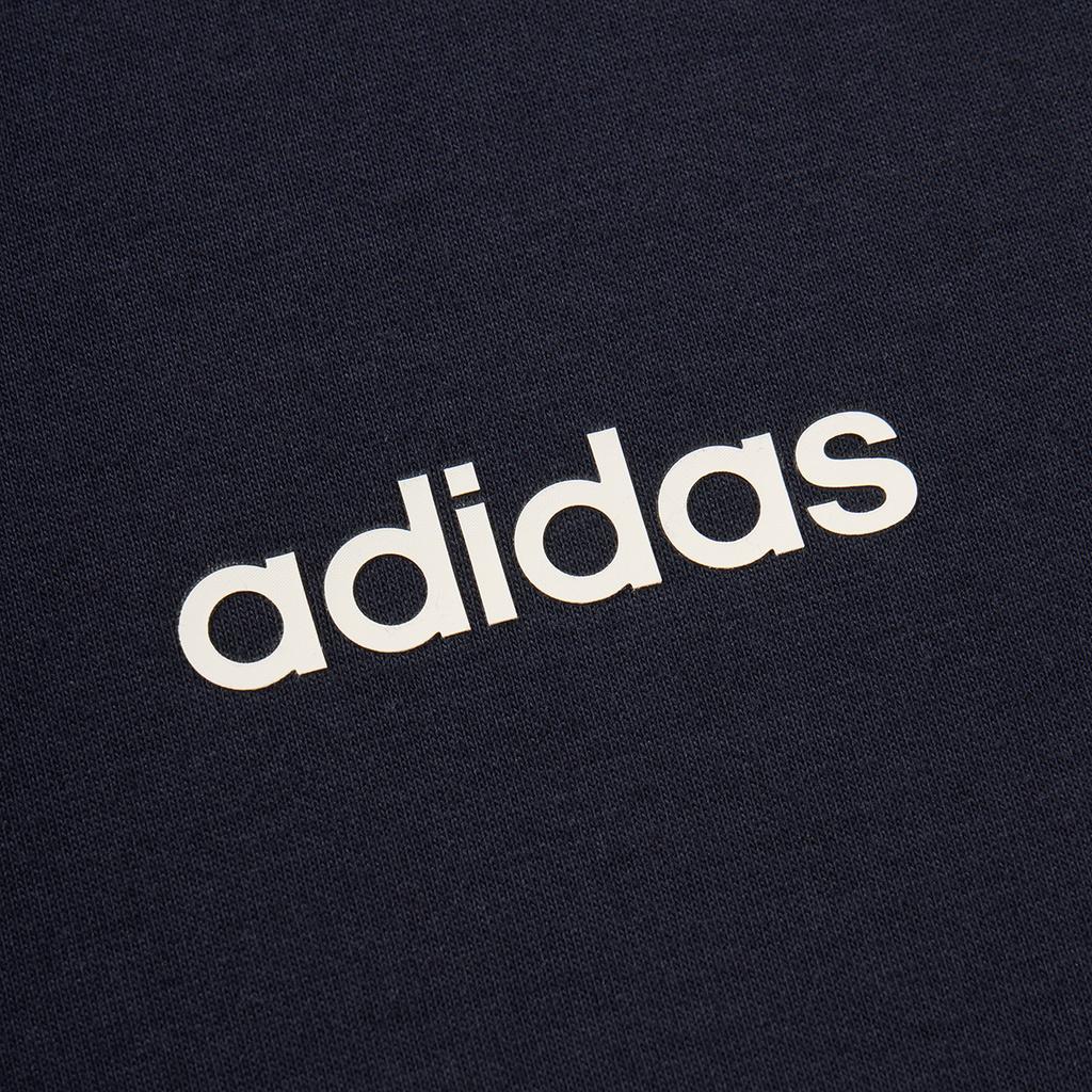 Adidas Crew Neck Pullover Fleece Long Sleeve Sweatshirt Men Sweatshirt Navy-Blue JX9403