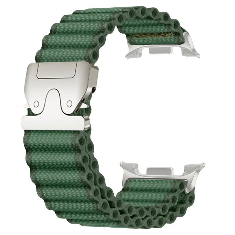 Nylon Sports Strap for Samsung Galaxy Watch 8 40mm 44mm Trail Loop Bracelet for Galaxy Watch 8Classic 46mm Watchband Accessories