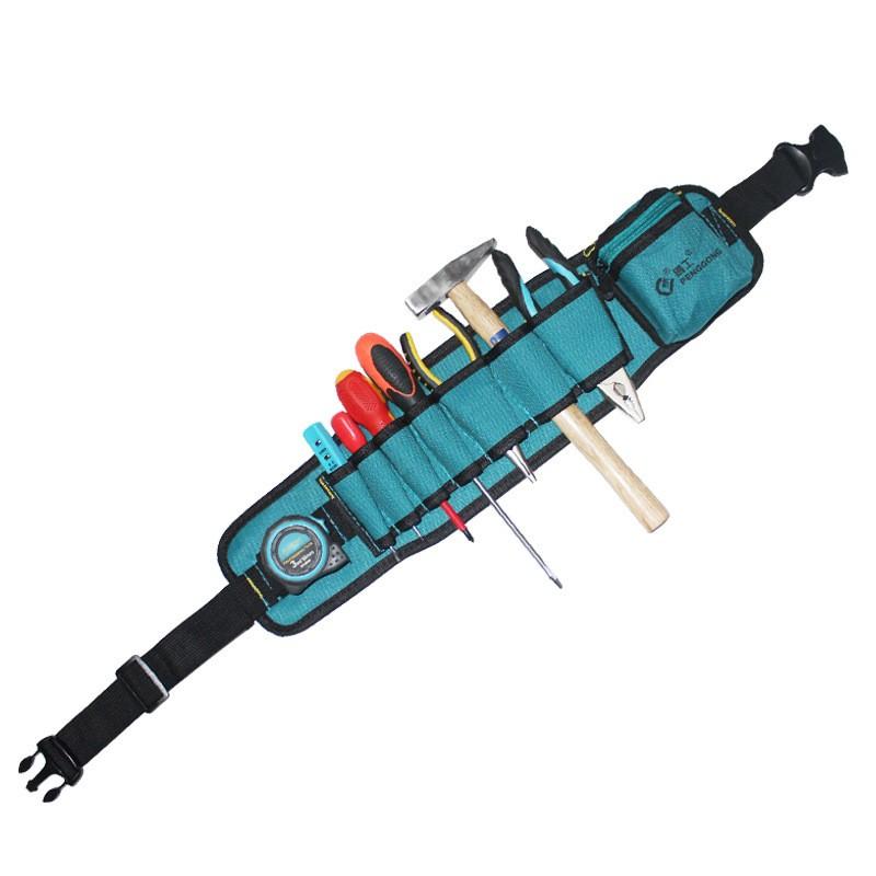 Multifunctionele Waist Pack Portable Tool Bag Electrician Wrist Tool Belt Holder Repair Tools Pouch Utility Kit Pouch Organizer