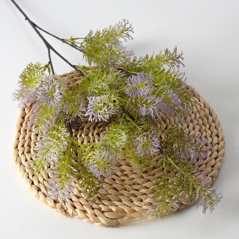 

Asparagus Retrofractus False Artificial Bonsai For Home And Outdoor Decor фиолетовый