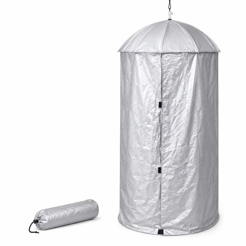 Design da Appendere Riparo Privacy Pop-Up Meccanismo Pop-Up Tenda da Cambio per Esterni Doccia da Esterno