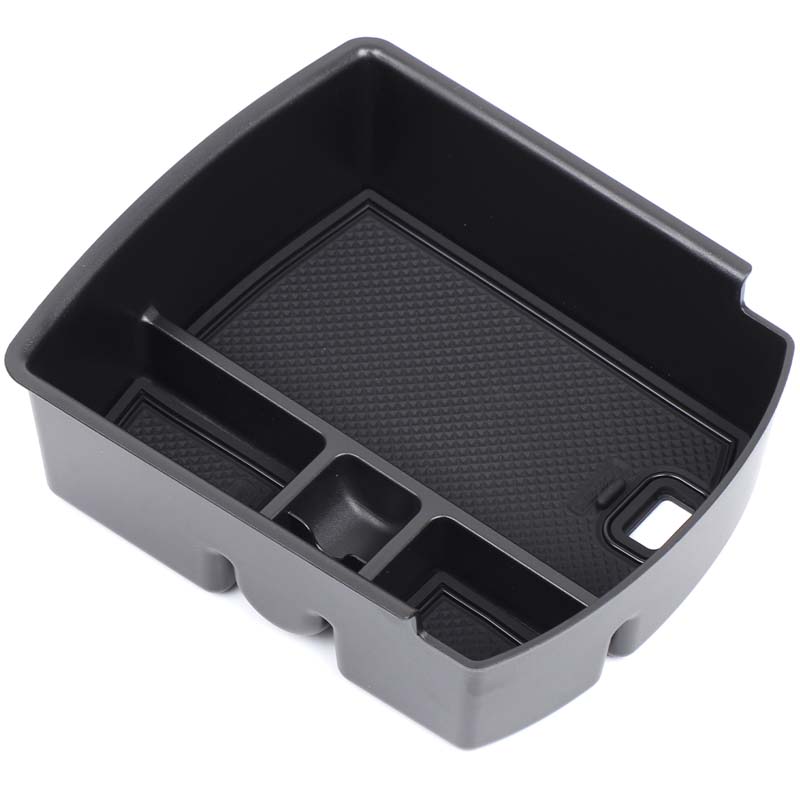 For Hyundai I30 I30N -2025 ABS Black Car Armrest Storage Box Tidying Storage Tray Interior Car Accessories(Right-hand Drive)