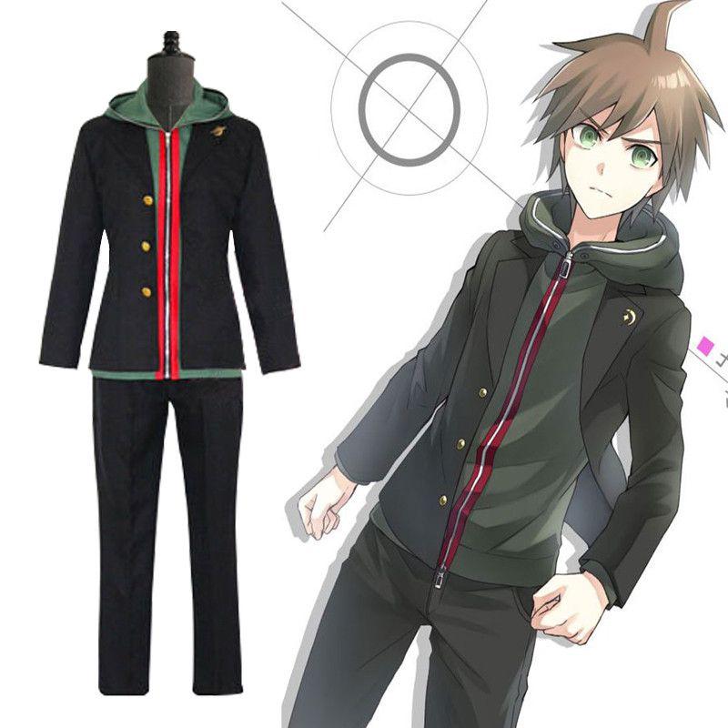 Authentic Danganronpa Trigger Happy Havoc Makoto Naegi Jacket Cosplay Hoodie