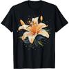 Shattered Lily Flower with Lily Petals T-Shirt