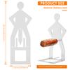 2/4 ks držák na klobásy na grilování Nerezová ocel Držáky na grilování hot dogů Přenosný stojan na hot dogy a klobásy pro kempování Příslušenství pro BBQ