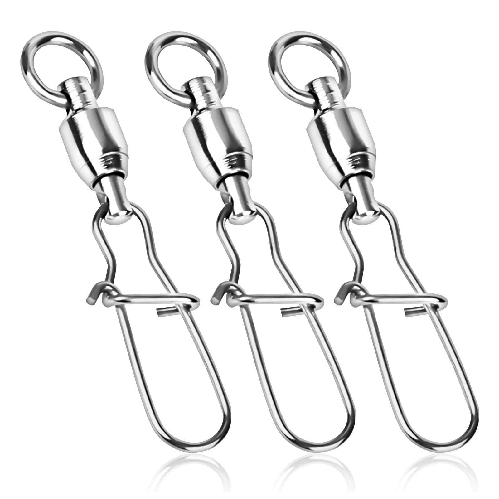 GRANDBASE Ball Bearing Swivel with Snap [Break Strength Test Cleared] #2