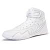 High-Top Boxing Shoes Men Women Breathable Mesh Upper Lace-Up Wrestling Sneakers Non-Slip Sport Footwear