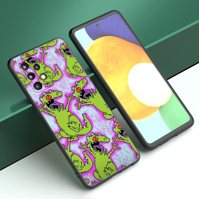 Cartoon R-Rugrats Phone Case For Samsung A13 A22 A24 A32 A23 A25 A34 A35 A52S A53 A54 A55 A73 5G A12 A14 A15 A31 A33 A50 A51 A72