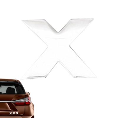 Autocollant Lettre Adhésif Rebornsun, Emblème de Voiture, Lettre Badge - Autocollant de Voiture Anti-poussière | Durable