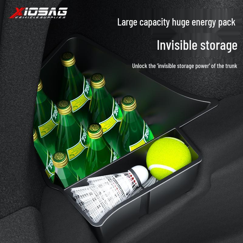 Tesla Model Y Side Organizer - Updated Decorative Storage Accessory