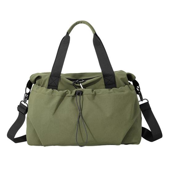 Wasserdichte Sporttasche Crossbody Duffel Bag mit Nassfach Yoga Umhängetasche Fitness-Tote mit Verstellbarem Schultergurt für Männer Frauen Weekender