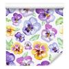 Wallpaper Flowers White and Lavender for Living Room and Bedroom 50x1000