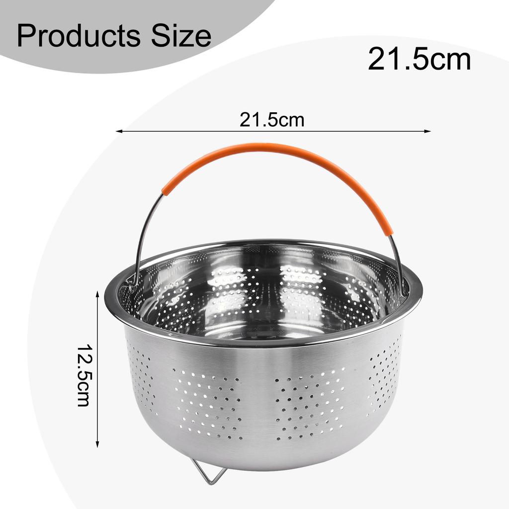 Dining For Pressure Cooker Steam Basket Steamer Pot Steamer Basket 1pcs Home