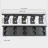Fishing Poles Display Storage Rack Replacement 10 Holes Fishing Rod Holder Poles Stand 10 Rod Capacity Poles Holder