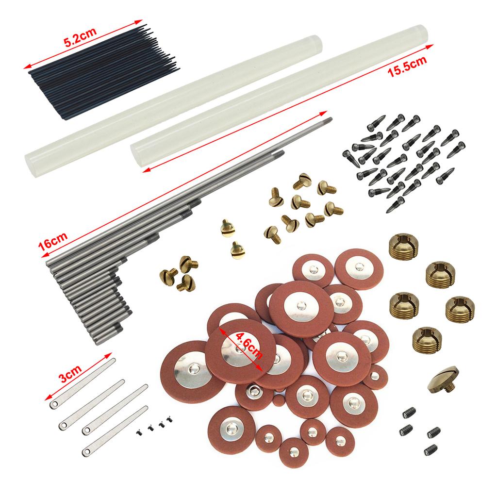 1 Set Alto Sax Repair Parts Screws Pads Roller Tools Kit For Saxophone Instrument Accessory 1 Set Alto Sax Repair Parts Screws Pads Roller Tools Kit For Saxophone Instrument Accessory