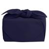 Musubi Furoshiki Plain Navy Tetsukon Made In (Wrapping Cloth), 70cm, Blue, Ichikoshi, Japan, 10184-021