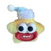 Large Mouth Cartoon Doll Keychain Star Shape Macaron Color Keychain