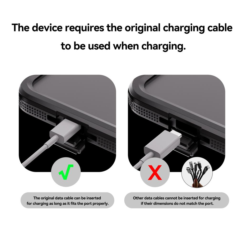 REDPEPPER For iPhone Air IP68 Waterproof Case Clear Back Phone Cover Compatible with MagSafe