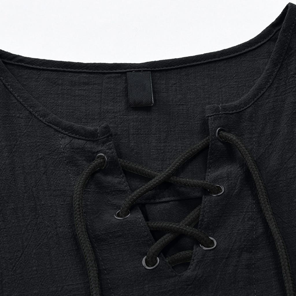 Men's Fashion T-Shirt Cotton And Linen Tee Hippie Shirts Sleeveless Yoga Top