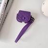 New AirPods Earphone Case Skin-sensitive Leather Apple Bluetooth Machine Anti-drop Earphone Case Hand Rope Embossed Plaid