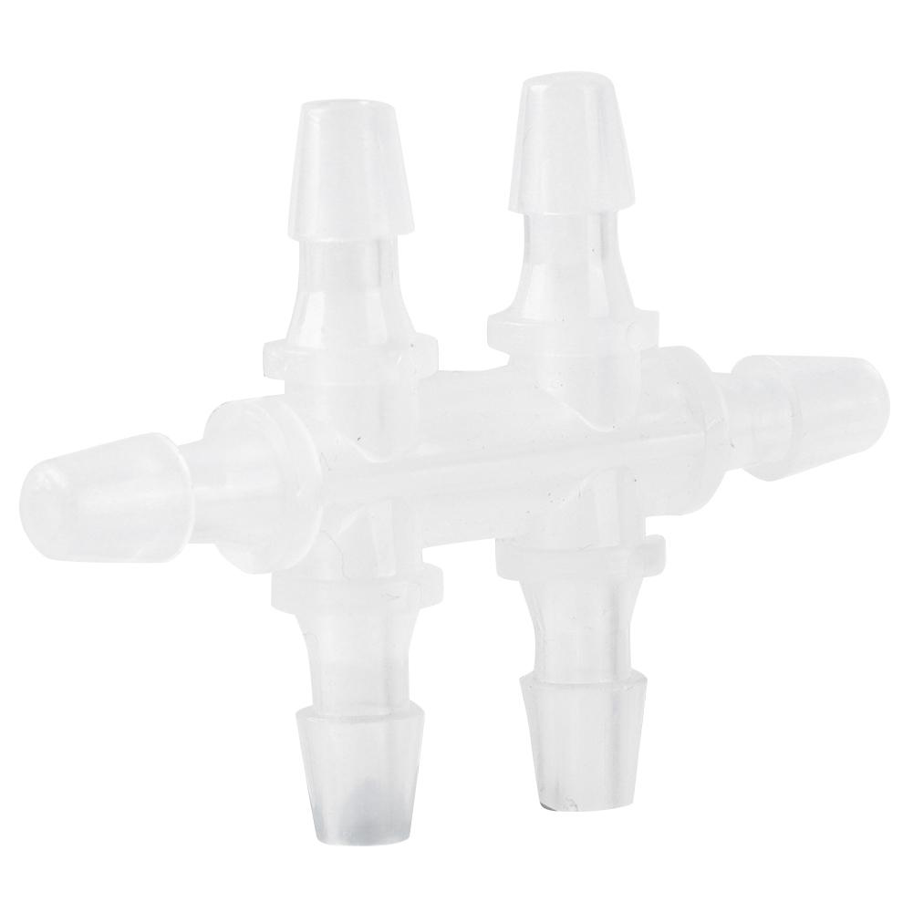 10PCS 6-Way Aquarium Water Pipe Adapter Fish   Joint Tube Hose Fittings Connector