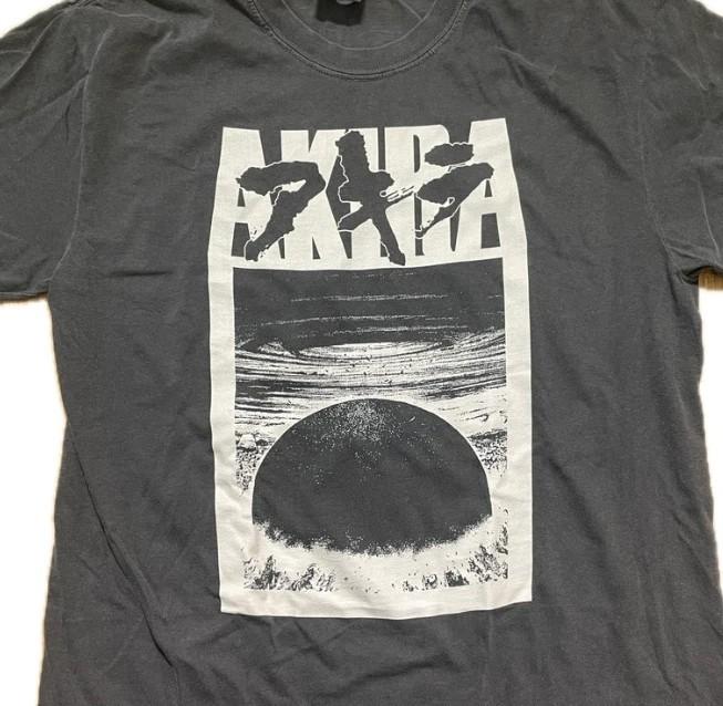 Vintage style Akira Manga Cover Anime short sleeve black tee shirt S-5XL Unisex T-Shirt XXXXL
