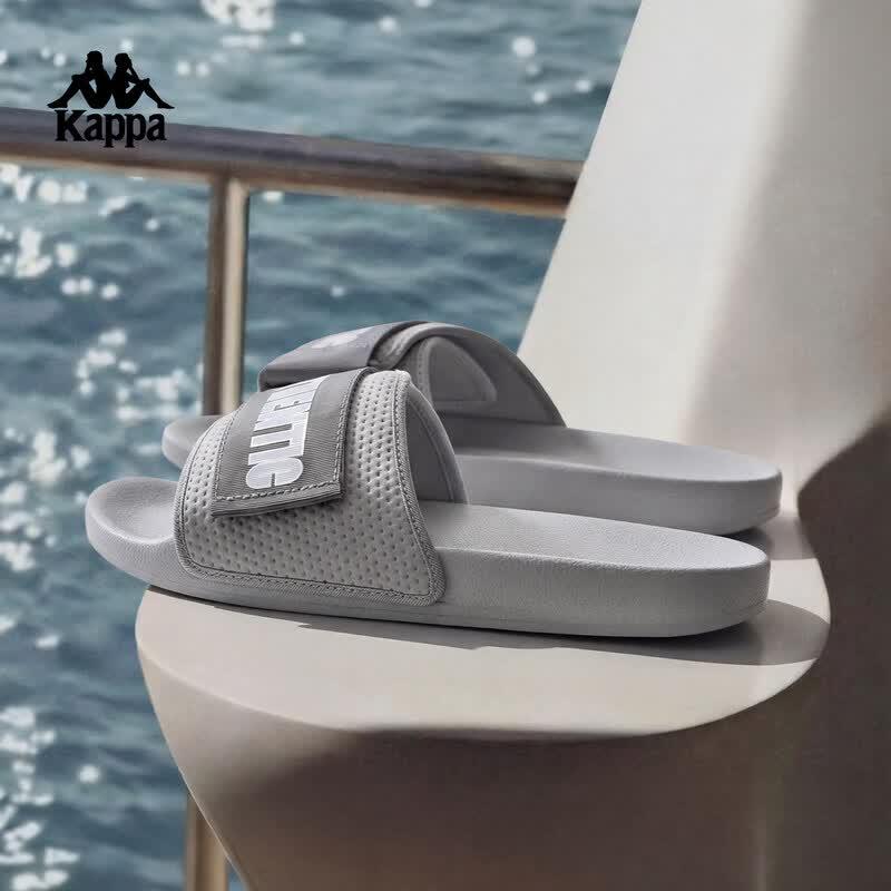 Kappa Unisex Adjustable Strap Sports Slides K0GX5LT10