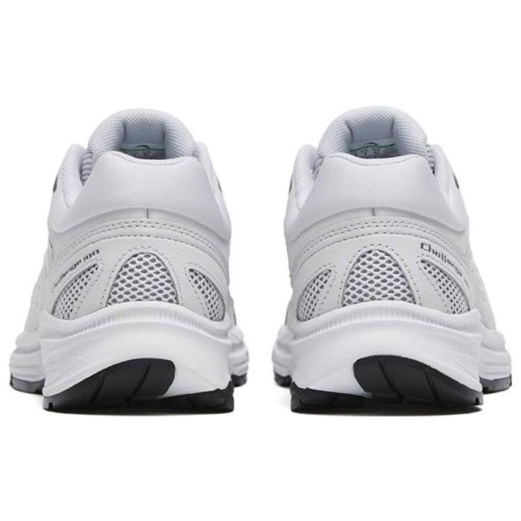 Anta Cushioning Slip Resistant Abrasion Resistant Low Top Running Shoes Men's White 112245595-3