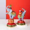 Latest Circus Elephant Ornaments Fine Home Use Living Room Wine Cabinet TV Cabinet Entrance Decoration Resin Crafts